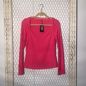 NWT Avanova Long Sleeve Ribbed Tee